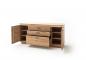Preview: Sideboard BARCELONA T01  2 Türen/3 Schubkästen/Balkeneiche Bianco/Eiche  Bianco geölt